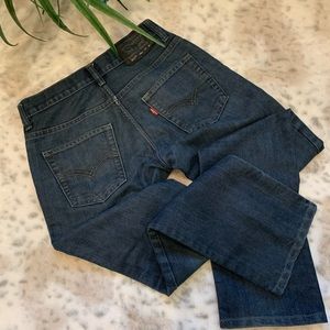 Levi’s 511 Slim Straight Jeans Classic Boy's Denim Medium to Dark Wash Denim